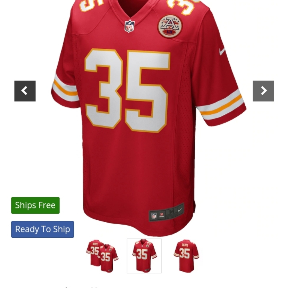 Authentic Okoye Jersey.#35